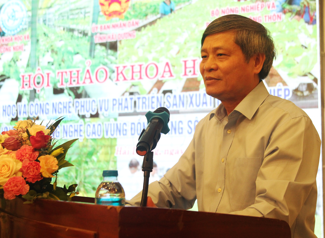 KH&CN phục vụ phát triển sản xuất nông nghiệp ứng dụng công nghệ cao vùng Đồng bằng sông Hồng