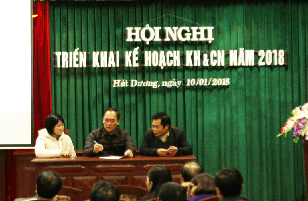 Danh mục các nhiệm vụ khoa học công nghệ năm 2018