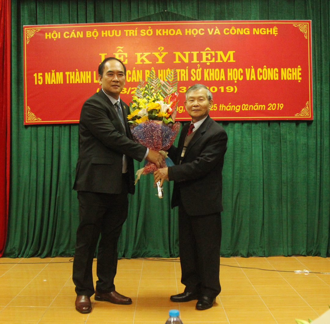 Kỷ niệm 15 năm thành lập Hội cán bộ hưu trí Sở Khoa học và Công nghệ (13/3/2004 - 13/3/2019)