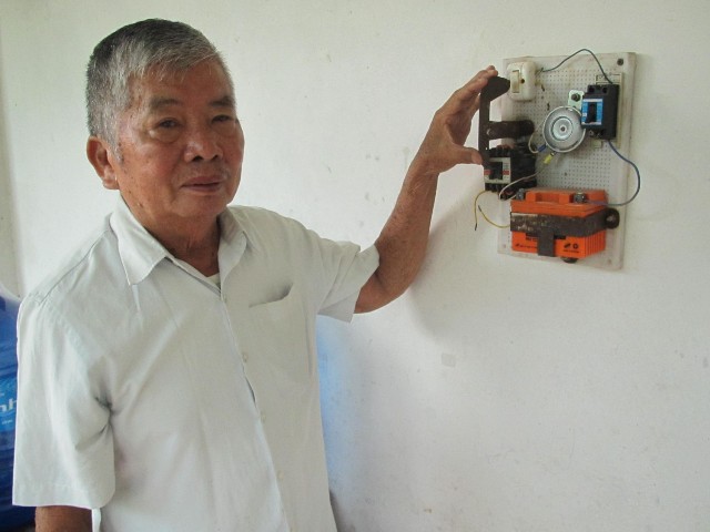 Sáng chế thiết bị chống trộm cắt dây điện