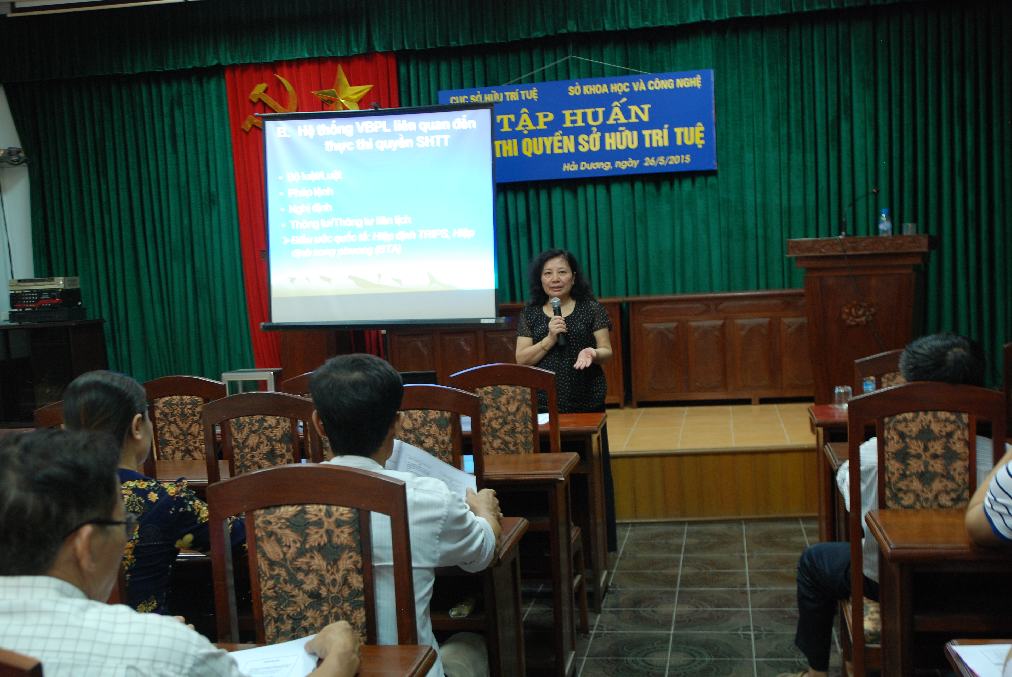 Tập huấn thực thi quyền sở hữu trí tuệ