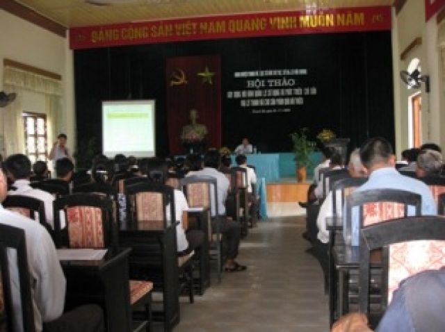 Hội thảo xây dựng mô hình Quản lý, khai thác chỉ dẫn địa lý tại Thanh Hà