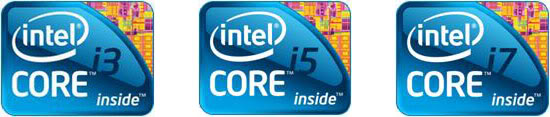 Cách nhận biết Intel Core i3 , Core i5 và Core i7