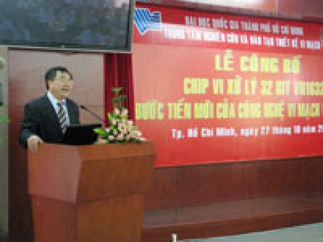 Xúc tiến chương trình đào tạo nhân lực ngành vi mạch