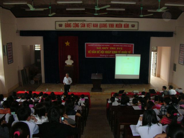 Tập huấn Sở hữu trí tuệ cho các sinh viên trường Cao đẳng Hải Dương