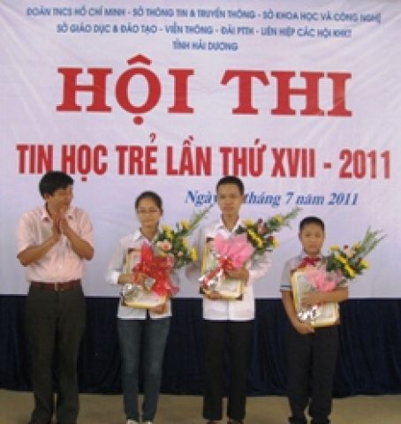 Hội thi “Tin học trẻ” tỉnh Hải Dương lần thứ 17 năm 2011