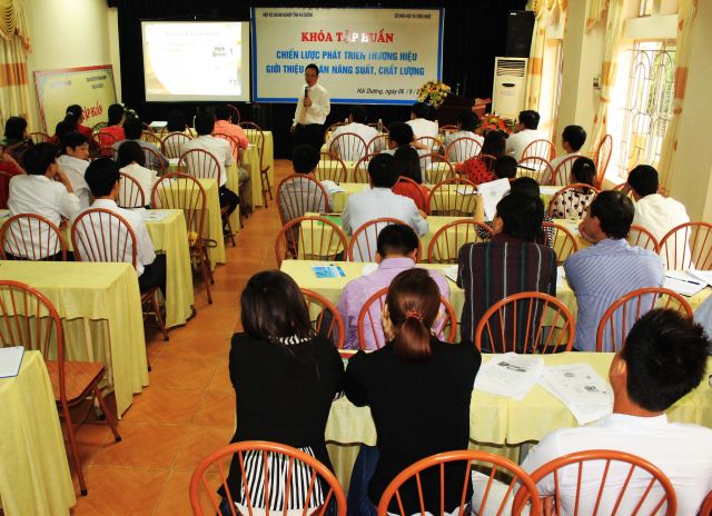 Xây dựng và truyền thông thương hiệu cho doanh nghiệp tỉnh Hải Dương.