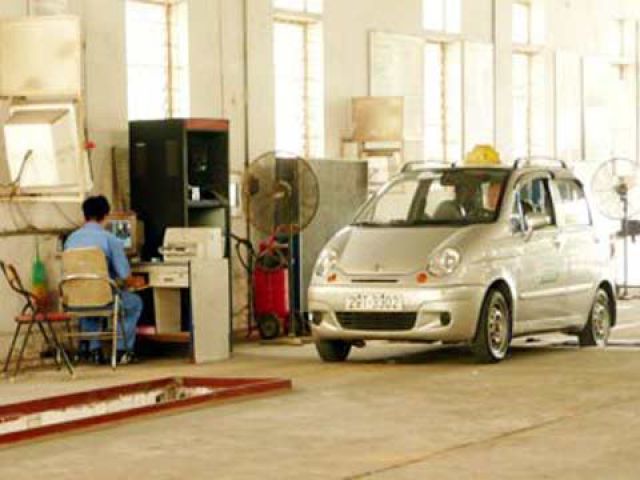 Thiết bị kiểm định xe taxi cải tiến