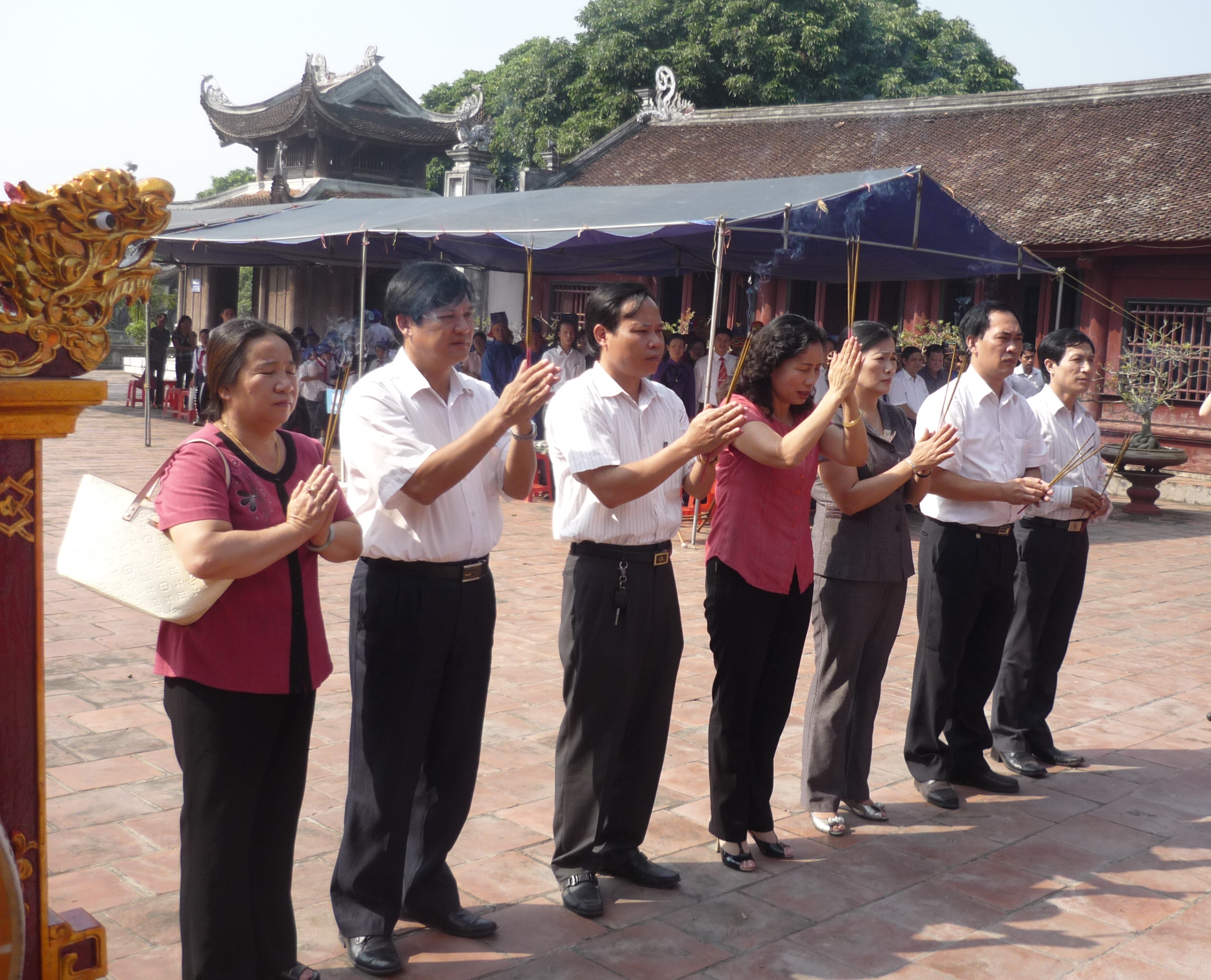Hải Dương: lễ dâng hương truyền thống tại Văn miếu Mao Điền