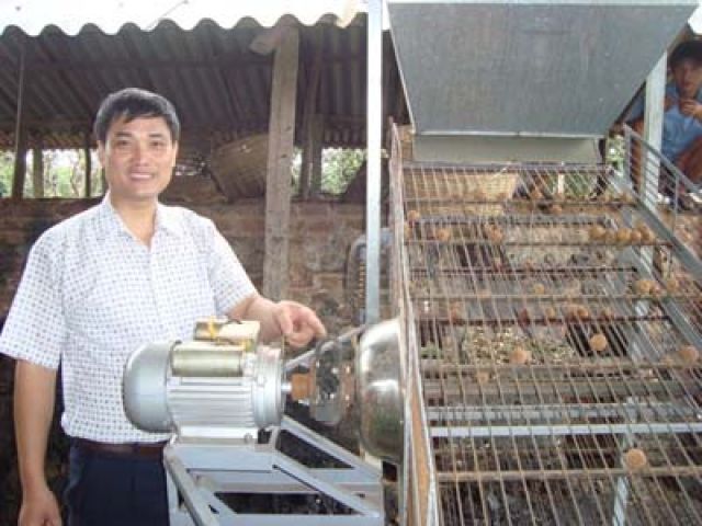 Gặp người sáng chế máy phân loại vải
