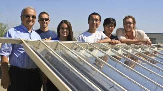 Điều hòa làm từ hệ thống thu nhiệt mặt trời